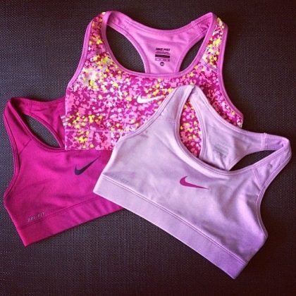 Trendy Gym Wear For Women : Nike Sports Bras. Great colors for spring ...