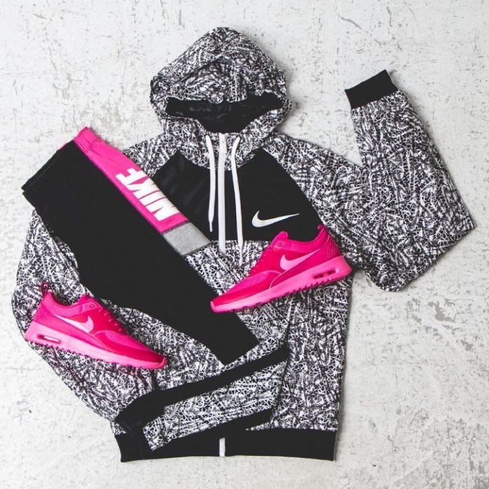 pink nike workout clothes