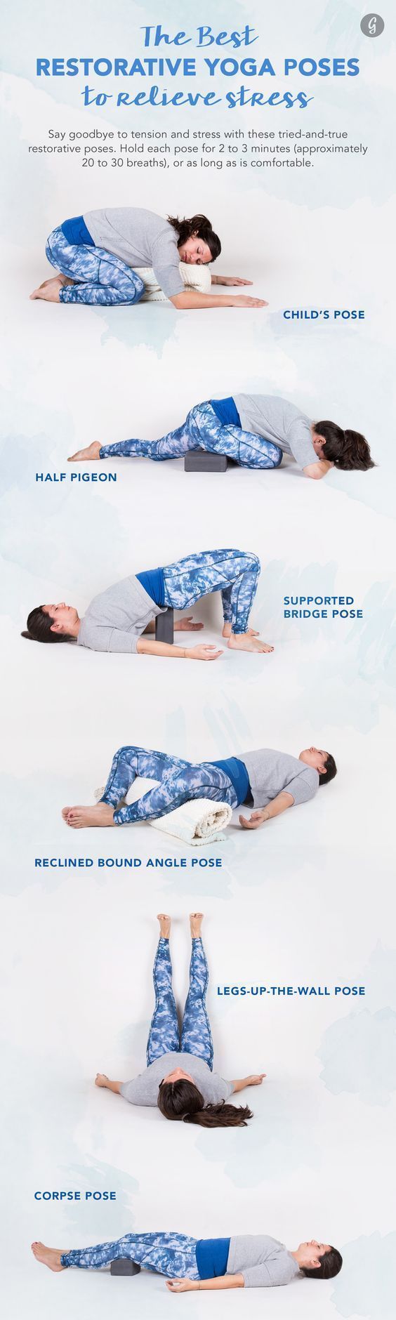 restorative yoga for migraines