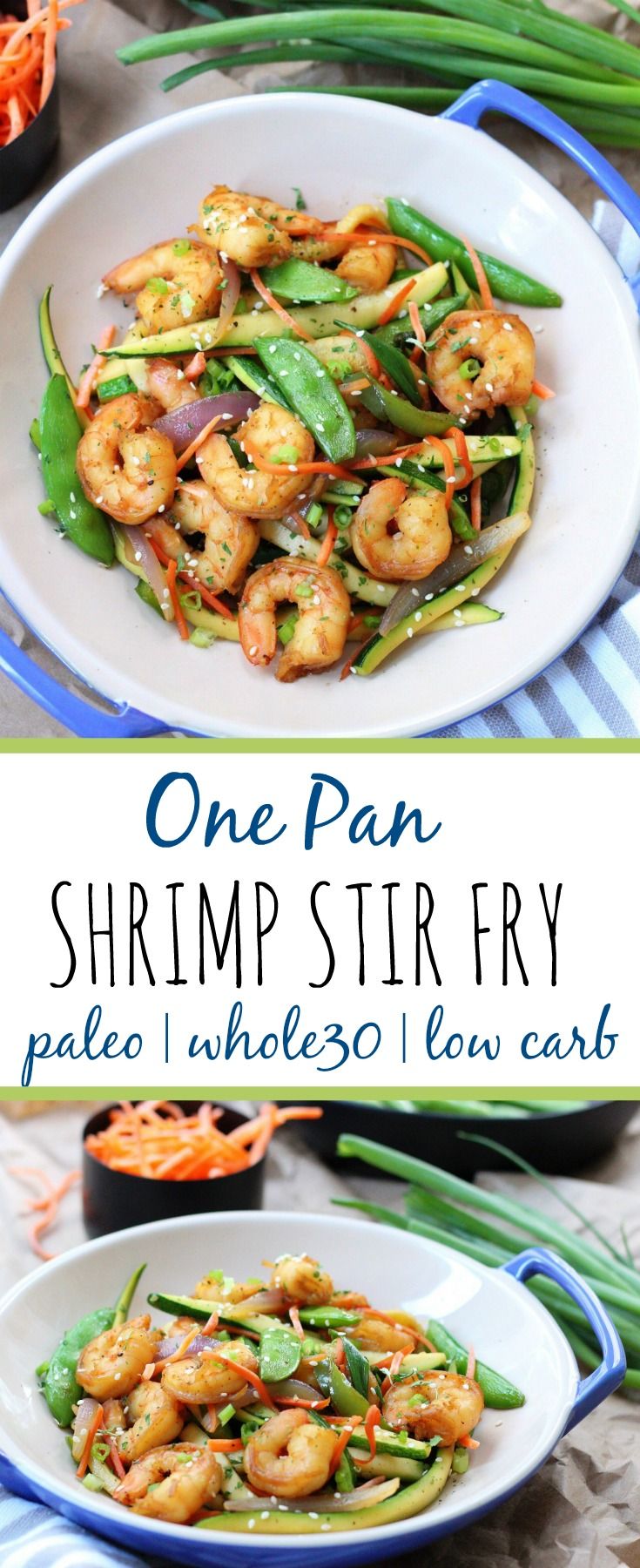 Healthy Recipes : This easy shrimp stir fry recipe is a great Whole30 ...